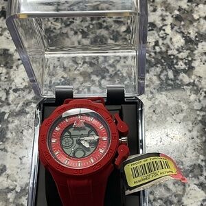 Armani Exchange Red Men's Sport Watch